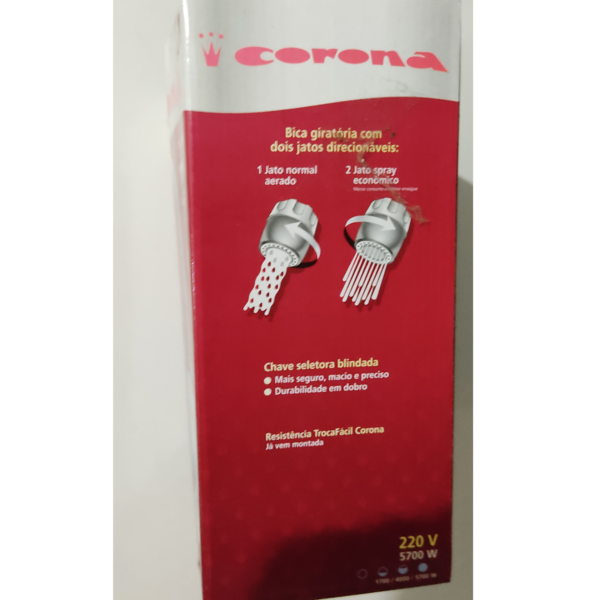 Torneira Articulável de bancada 220V 4 temperaturas Corona - 2