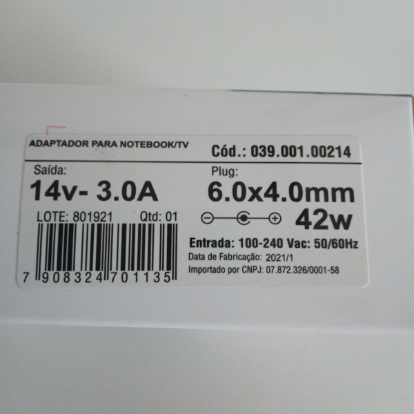 Adaptador para Notebook e TV.  - 3