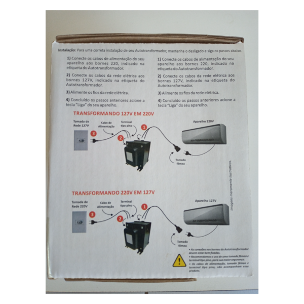AUTO TRANSFORMADOR FENIX 3000VA - 2